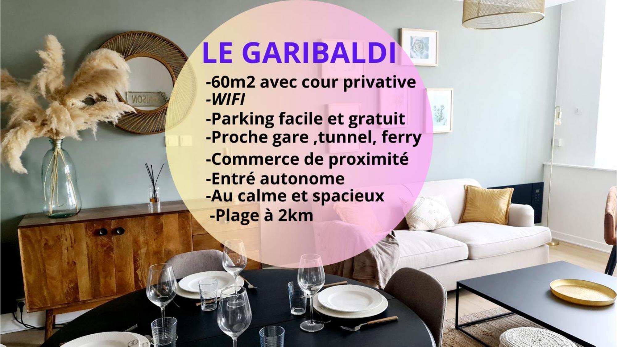 Apartament Garibaldi De Calais Fonctionnelle Nouvelle Renovation Jardin Prive Zewnętrze zdjęcie